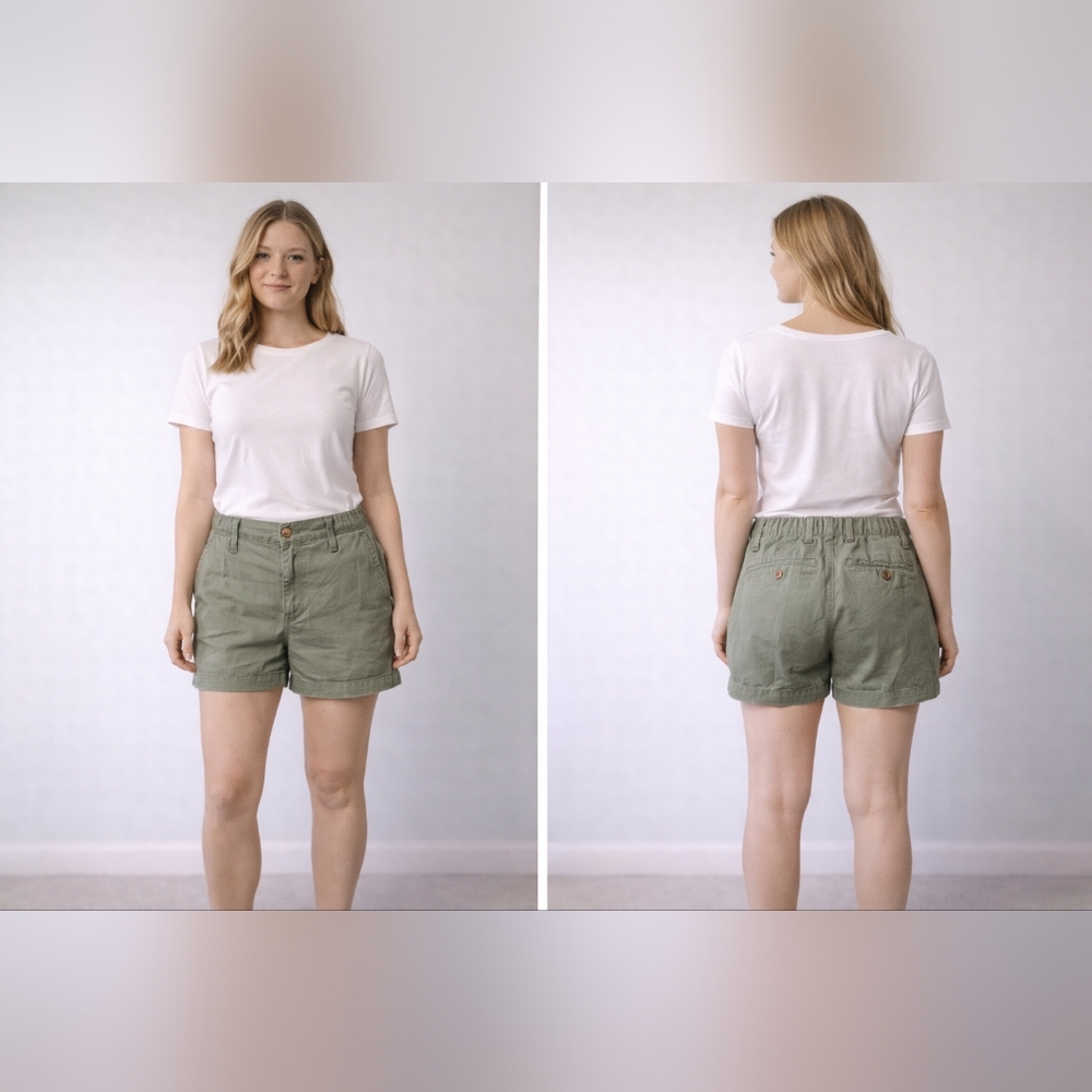Old‎ Navy Women's Cargo Shorts in Olive